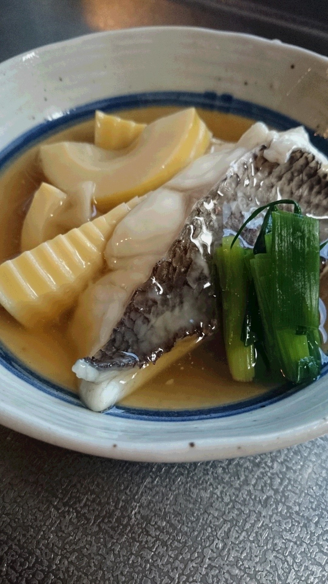 鯛と筍の治部煮風♪