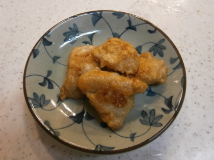 お弁当、おつまみに！カツオの中華風味の竜田揚げ♪
