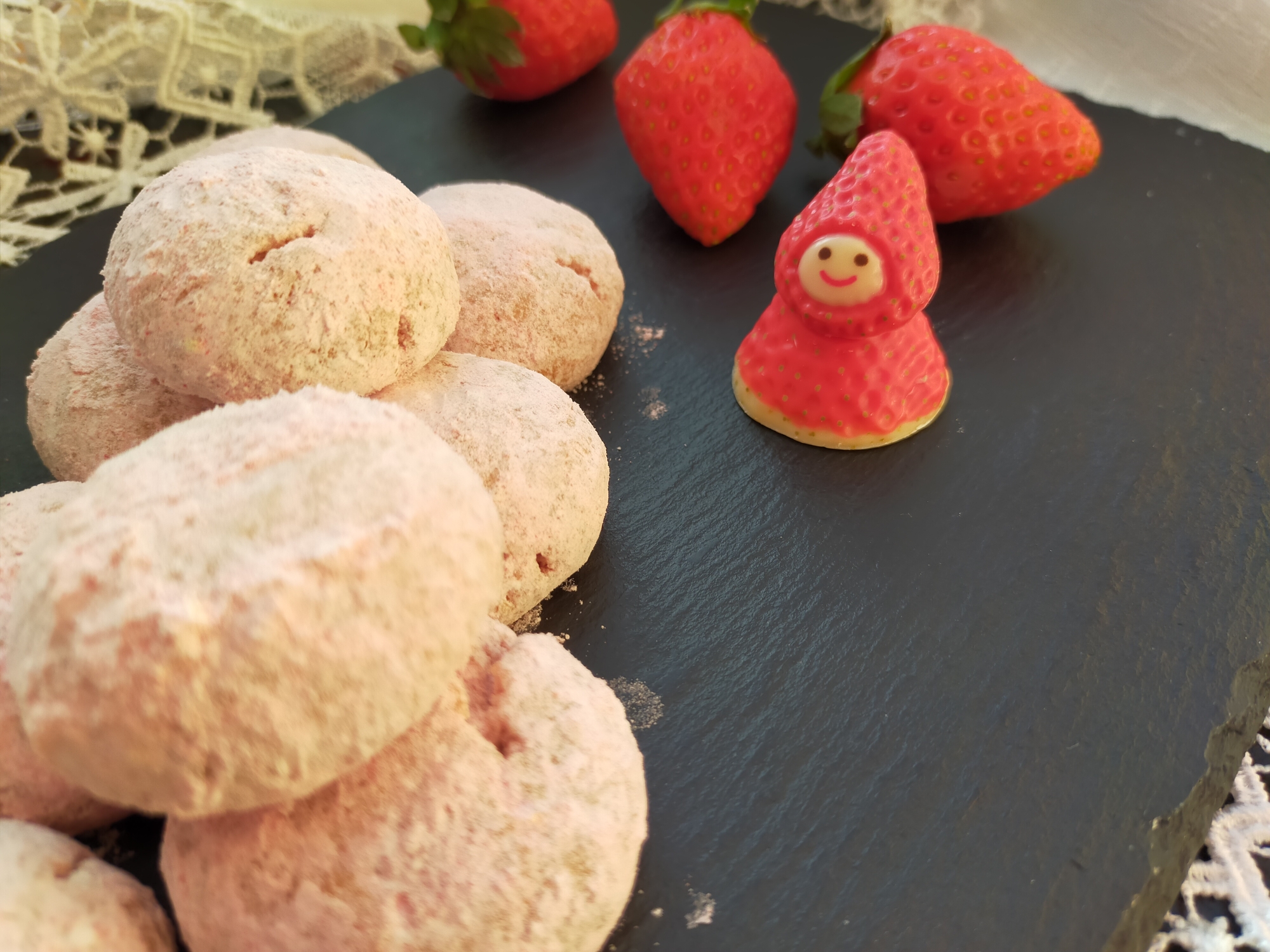 いちごとバニラのスノーボール レシピ 作り方 By Akdeniz 楽天レシピ いちごとバニラのスノーボール レシピ 作り方 By Akdeniz 楽天レシピ