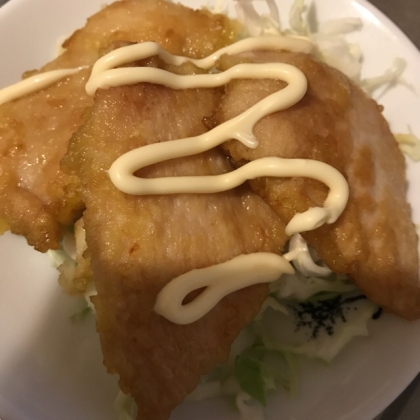 タルタルソースなし！揚げない！お手軽チキン南蛮★