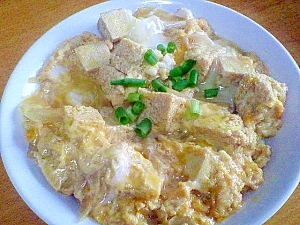 冷凍豆腐丼