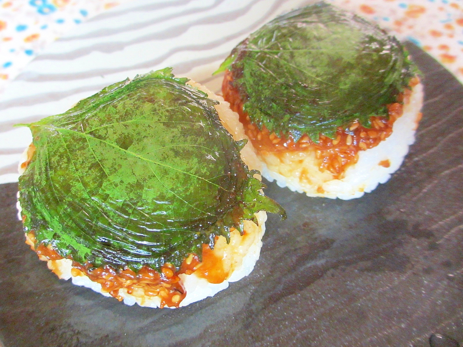 宮城県シソ味噌巻き風おにぎり レシピ 作り方 By Mococo05 楽天レシピ 宮城県シソ味噌巻き風おにぎり レシピ 作り方 By Mococo05 楽天レシピ