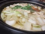 ピリ辛！豚肉ときのこと野菜たっぷり鍋