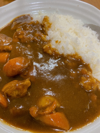 市販のルーで☆鶏ひき肉と玉ねぎだけのカレー