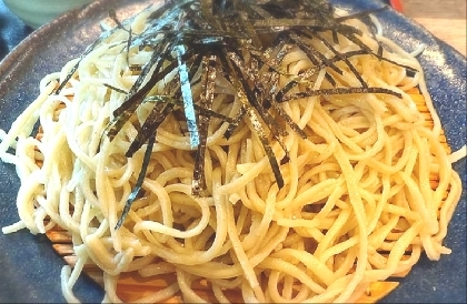 レンジで茹で蕎麦