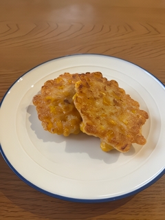 とうもろこしのチヂミ