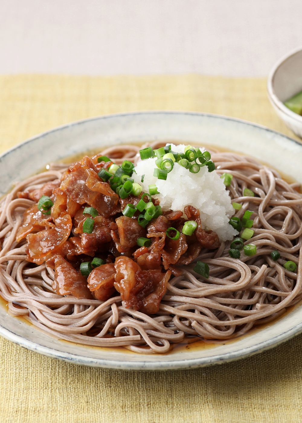 コク旨豚バラのおろし蕎麦