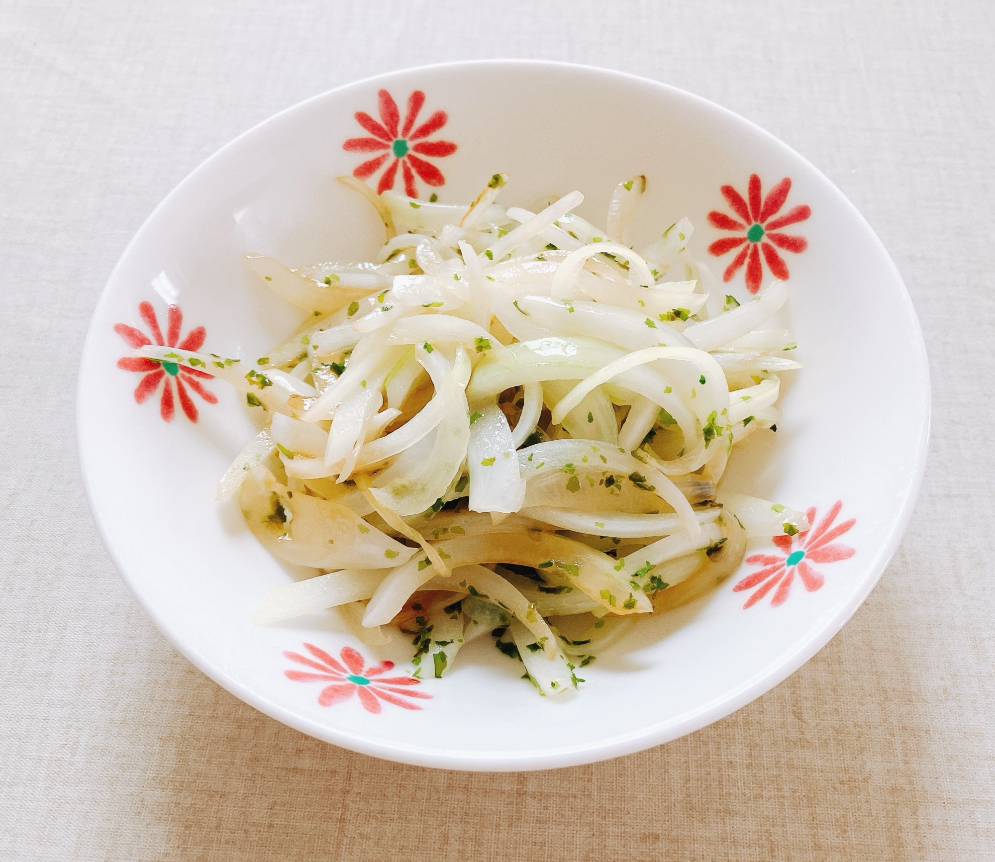 玉ねぎの青海苔バター醤油炒め