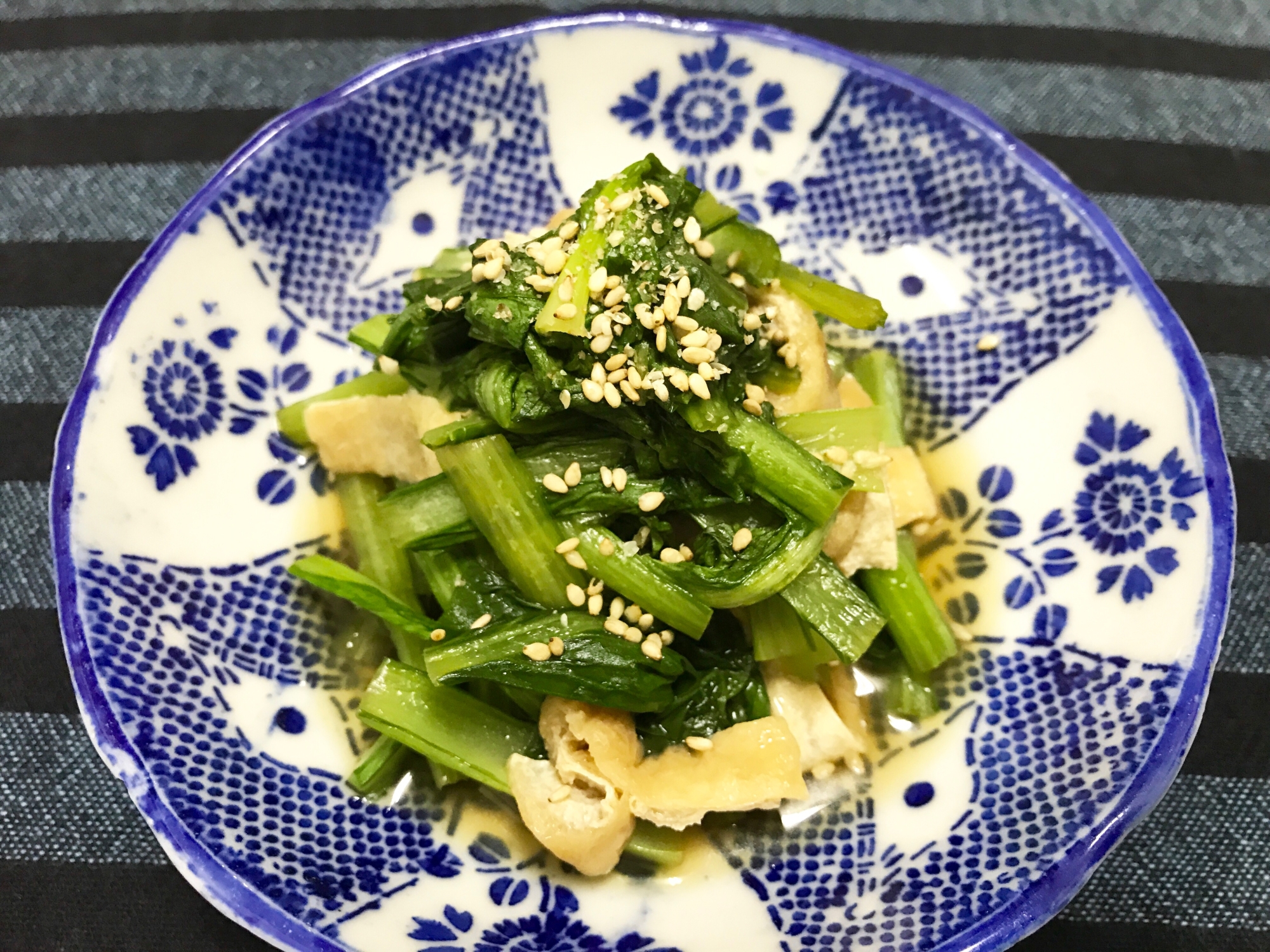 もう一品！手早くできる副菜 小松菜の煮浸し