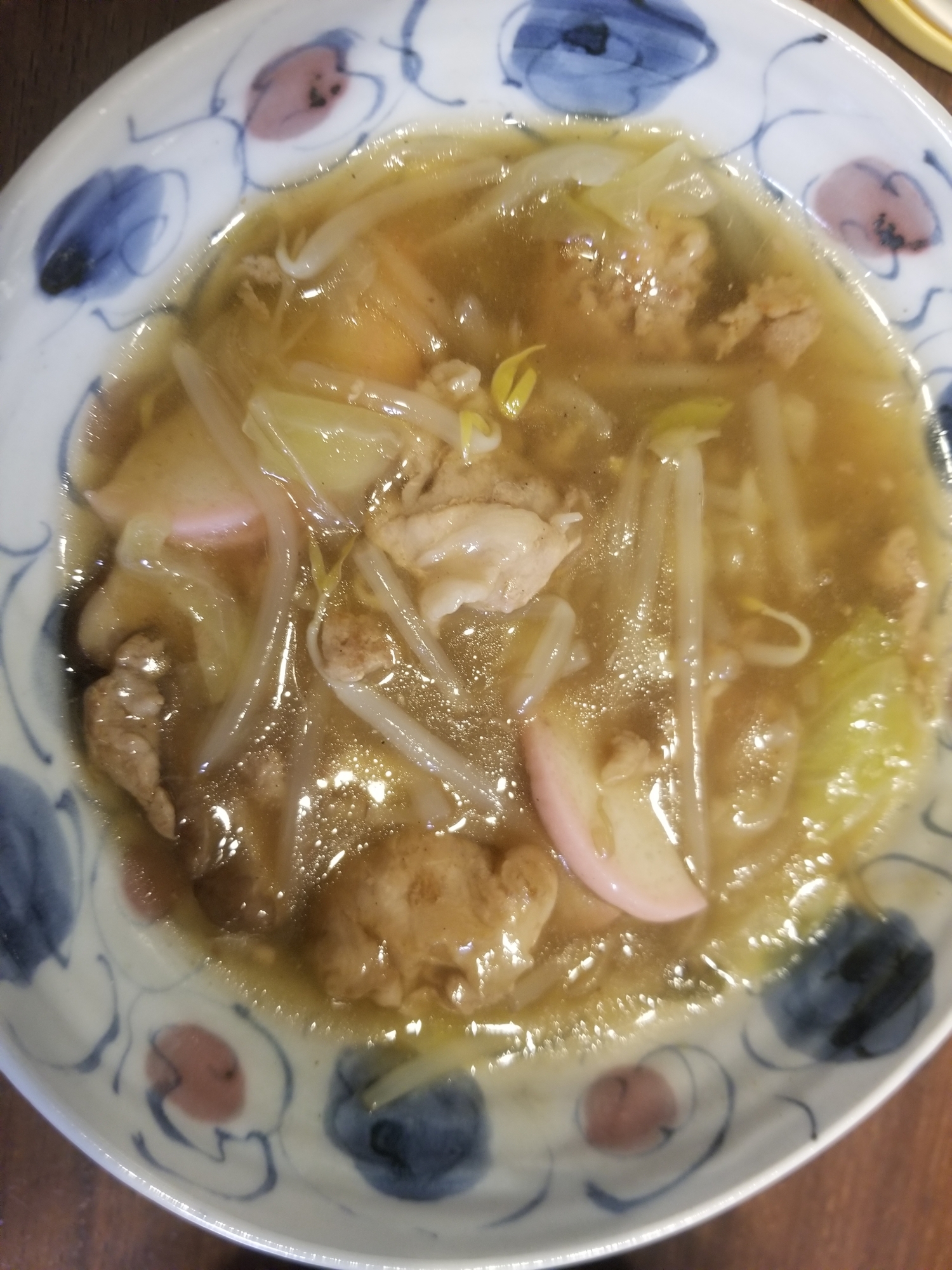 豚こまと色々野菜のあんかけ