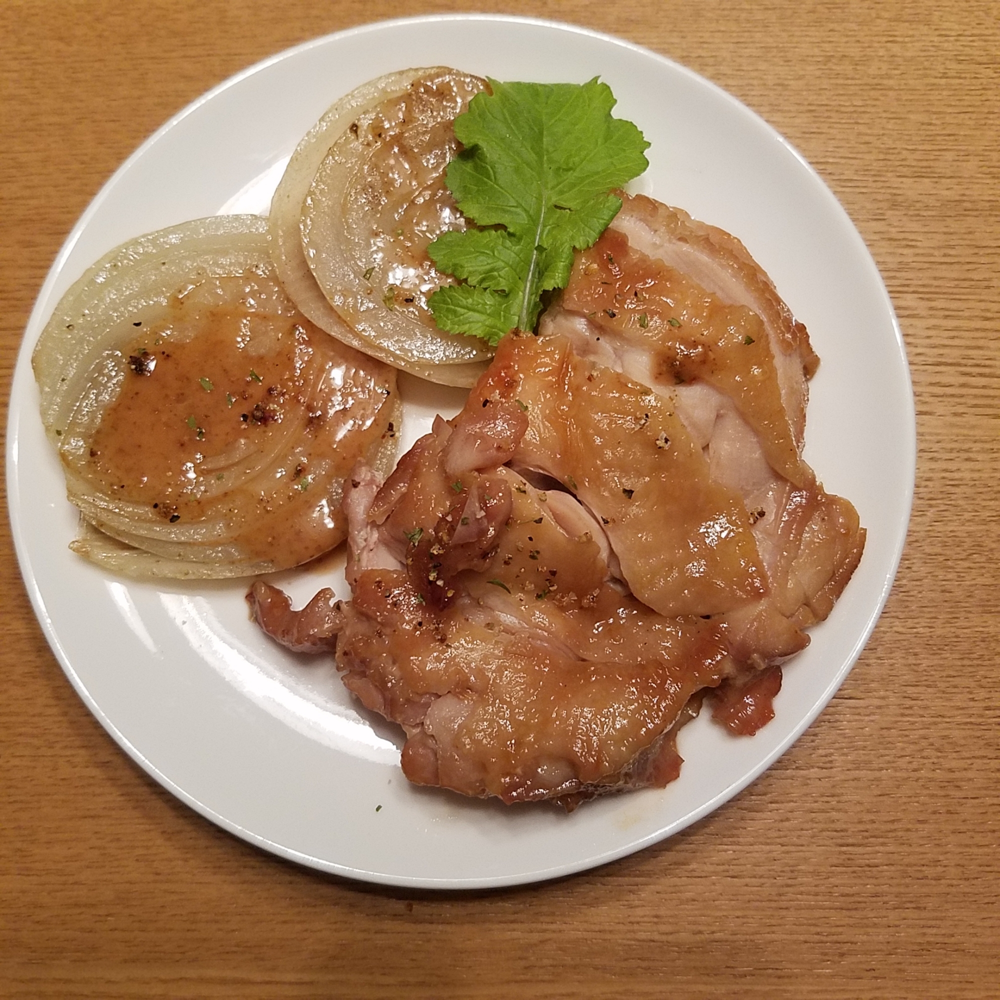 柔らかーい鶏肉の照り焼き。