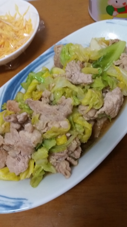 うまっ！簡単！キャベツと豚肉の味噌炒め