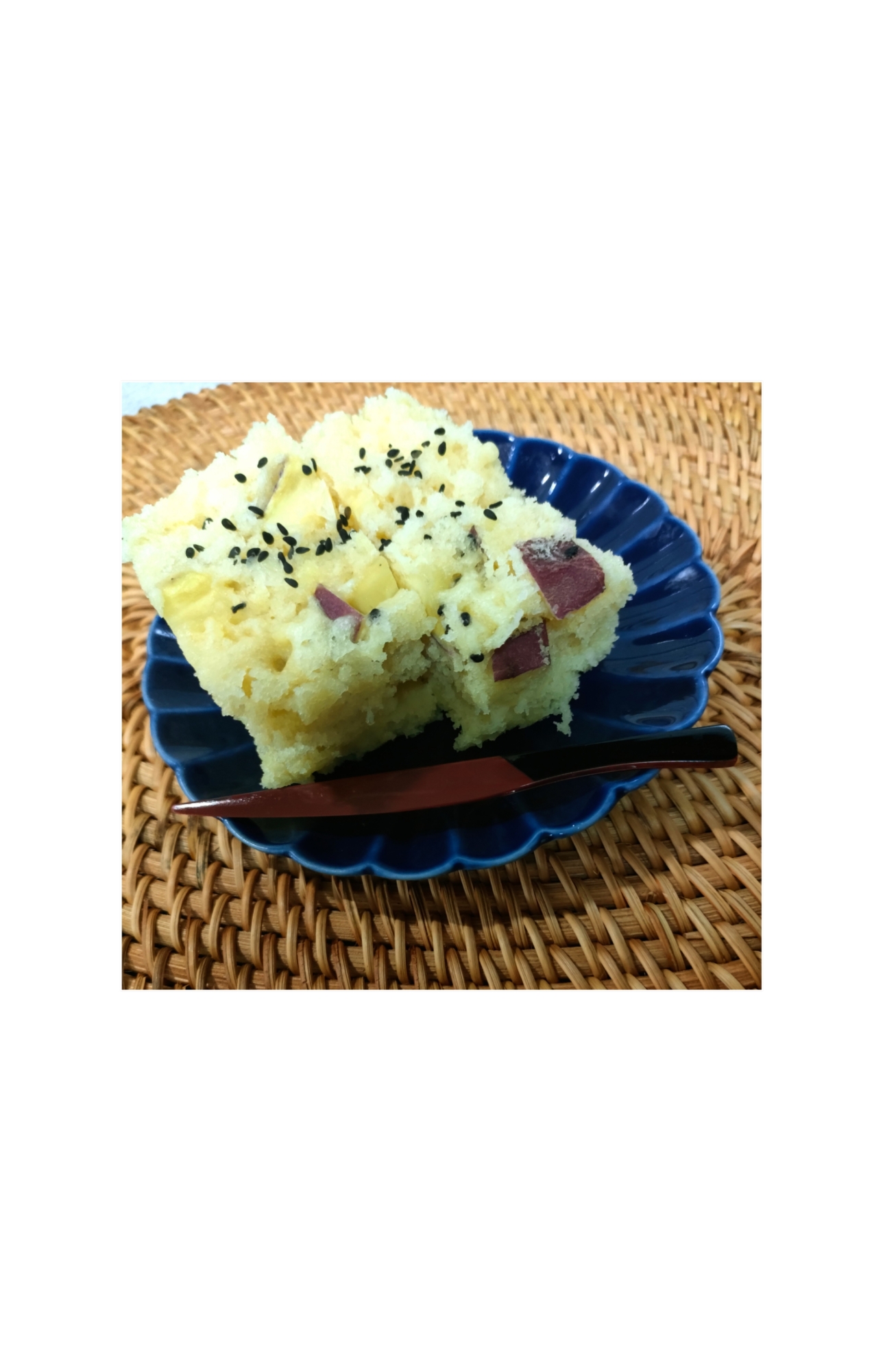 さつまいも蒸しパン