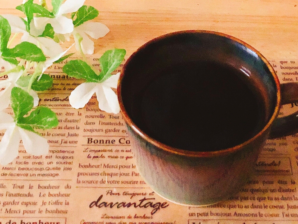 幸せ♡黒糖はちみつコーヒー✧˖°