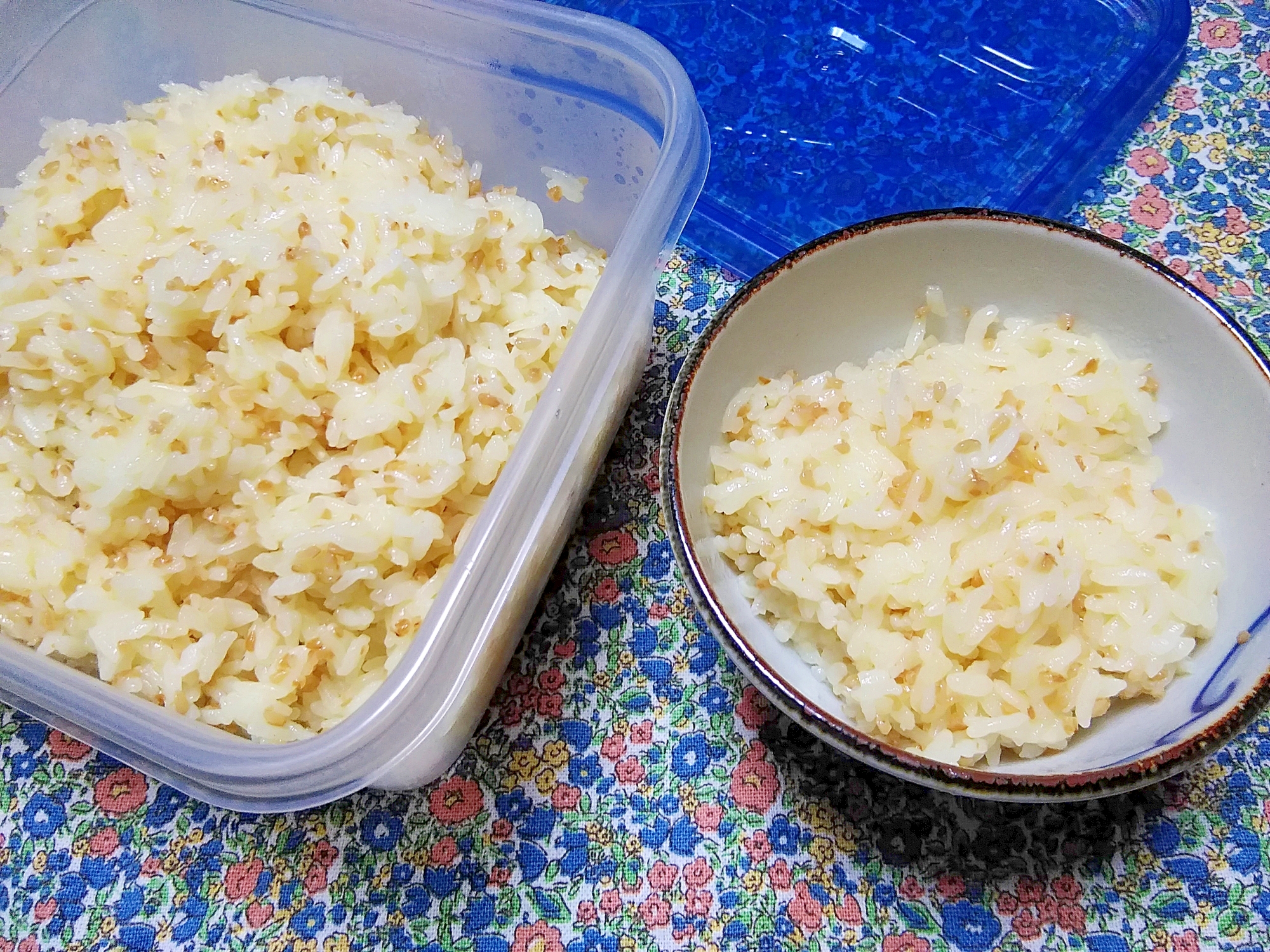 韃靼そば茶入りご飯☆炊飯器使用