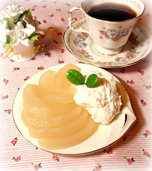 和梨のコンポート レシピ 作り方 By めーぷんぷい 楽天レシピ