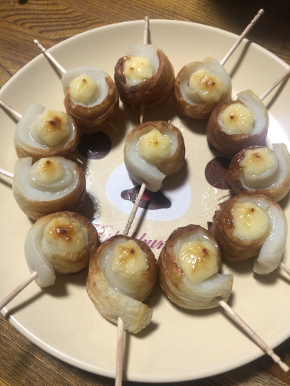 お弁当にオススメ★ちくわクルクルマヨ焼き