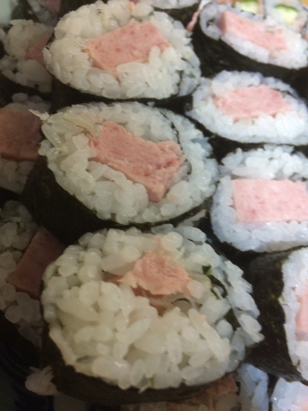 スパムde巻き寿司