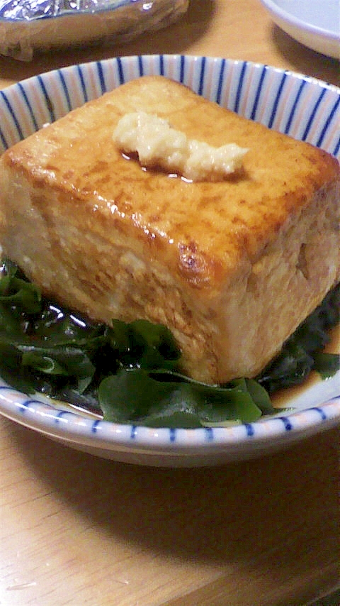簡単♪豆腐の漬け焼き