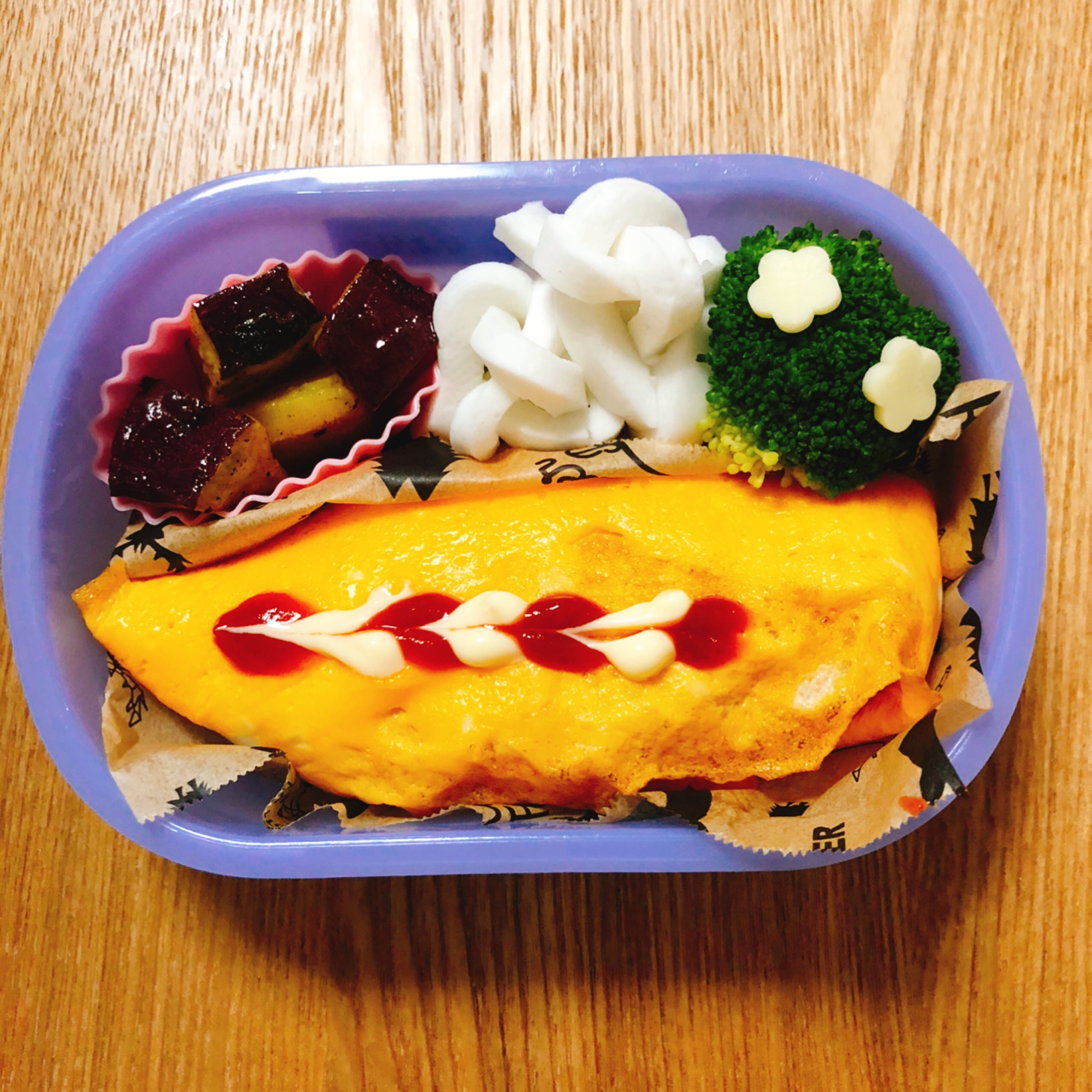 ☆今週のお弁当☆改！オムライス弁当