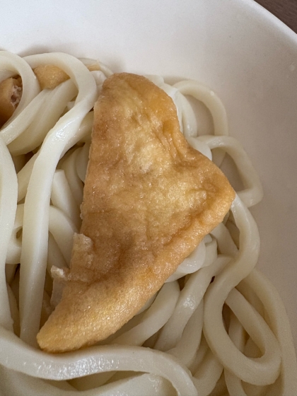 レンジで簡単☆きつねうどんのお揚げ