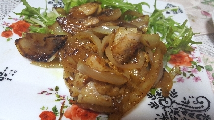 鶏モモ肉☆カレー焼き