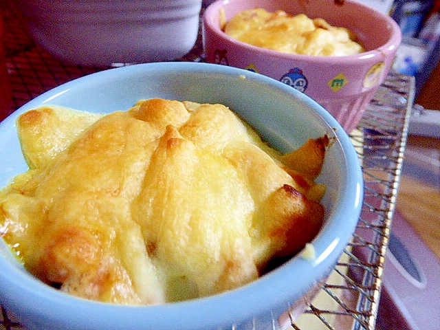 相性抜群!牛肉とミックスビーンズのグラタン(^^♪