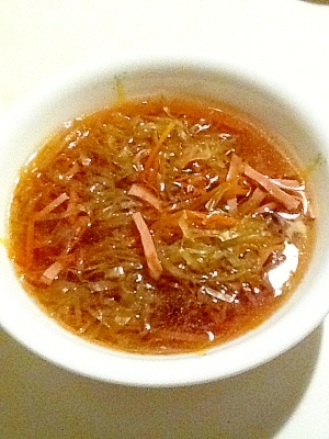 千切りキャベツとベーコンのスープ レシピ 作り方 By Makoto 楽天レシピ