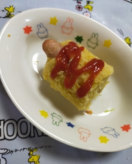 紅蓮華ちゃん(*´∇`)ﾉ食パンホットドッグ♪♪ノンオイルヘルシーで美味しかったですヾ(o・ω・)ノ