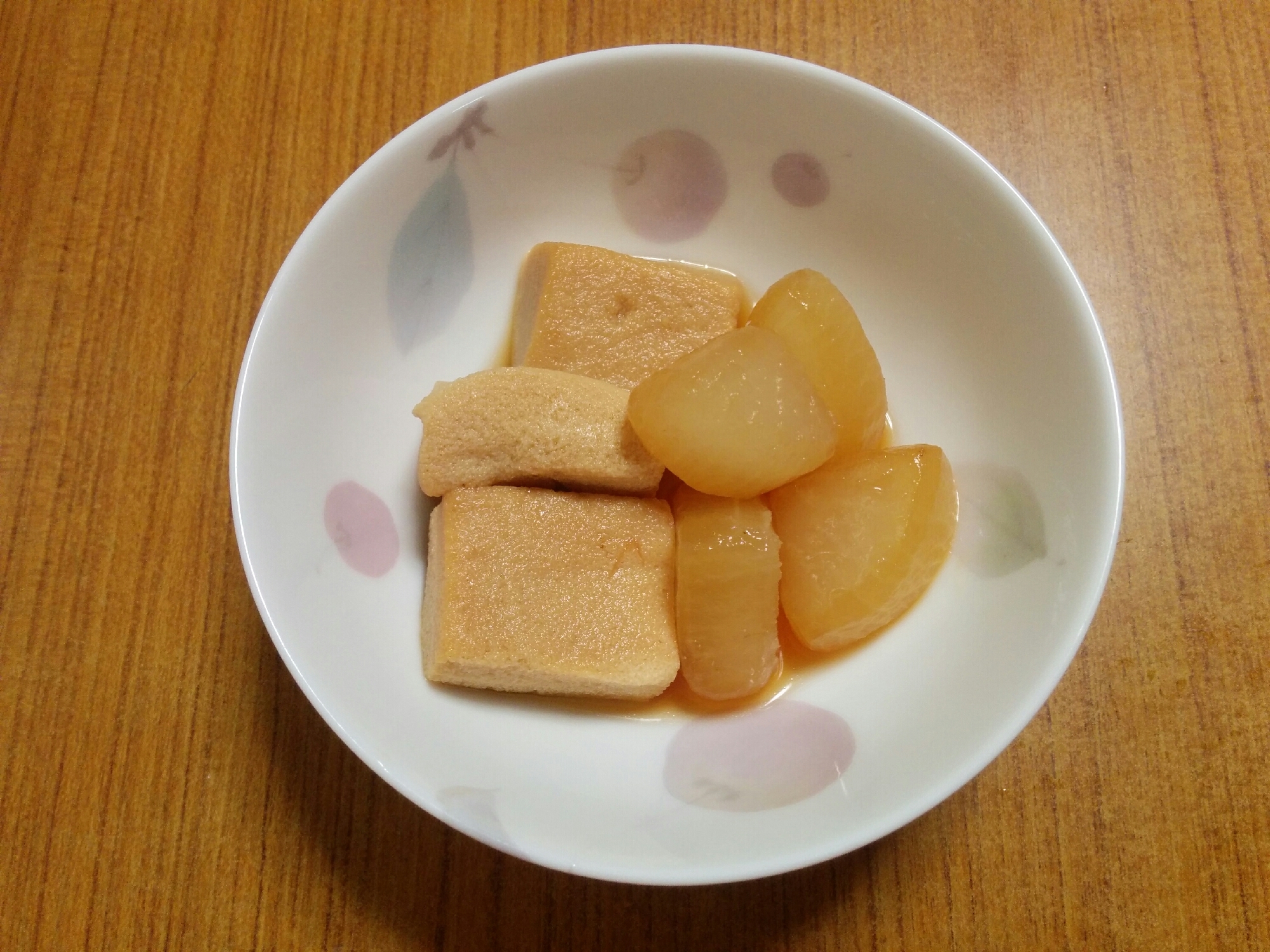 大根と高野豆腐の煮物