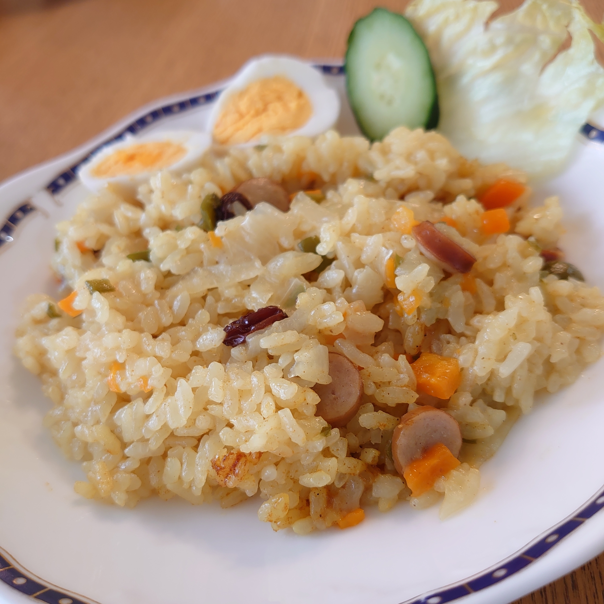 炊飯器で簡単！甘口カレーピラフ