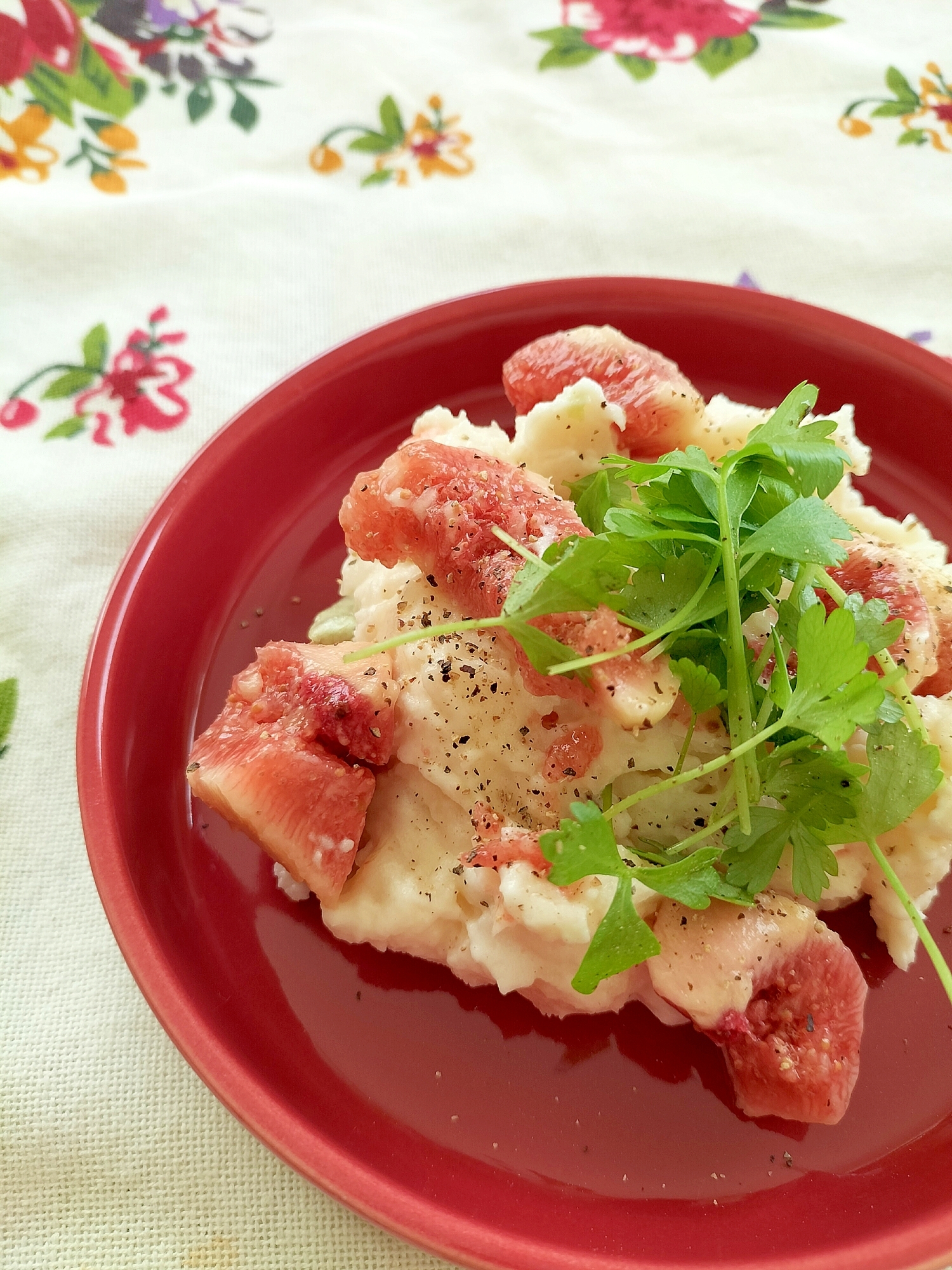 いちじくのポテトサラダ♪