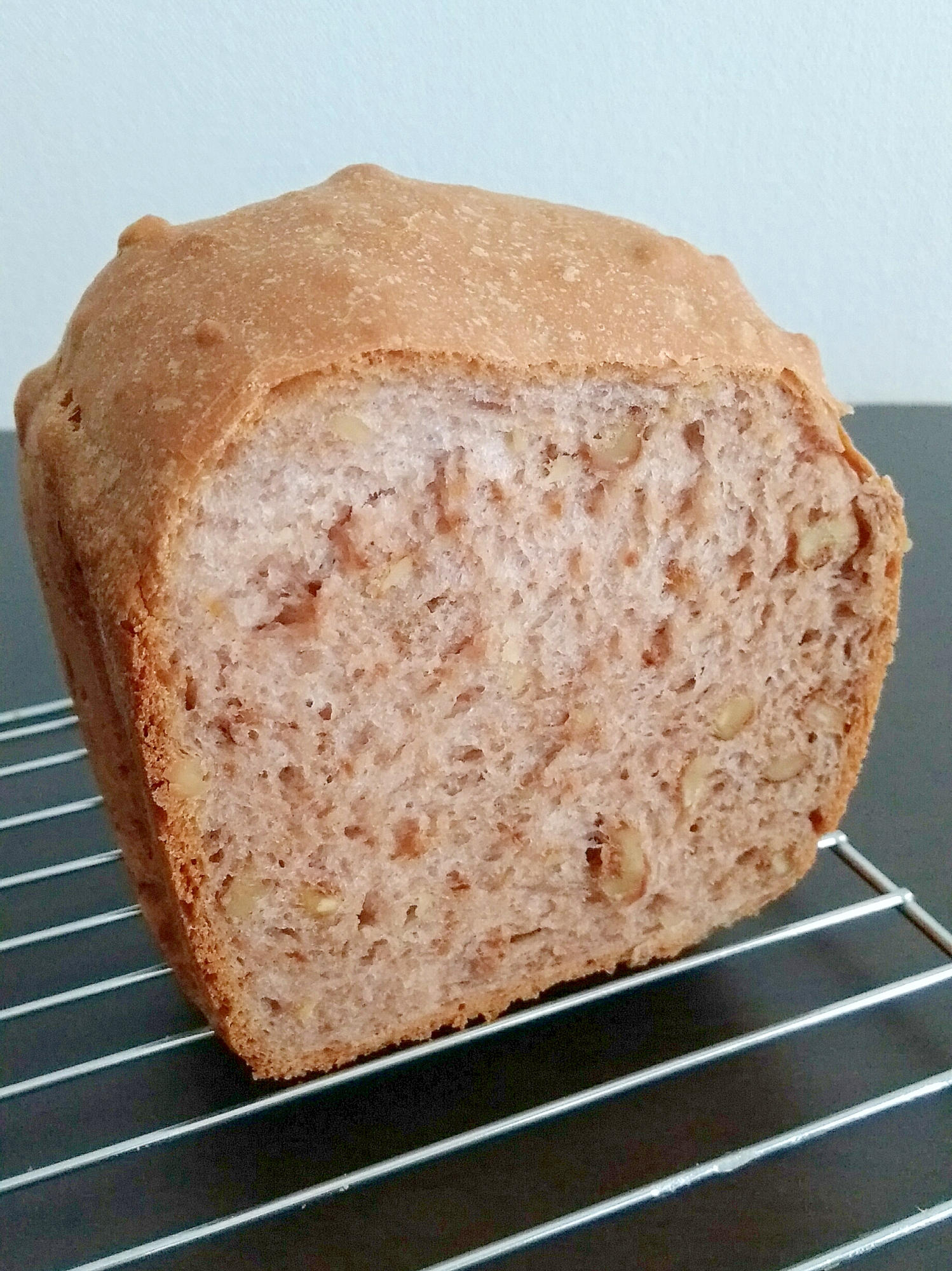 全粒粉100％ HBでくるみ入り食パン