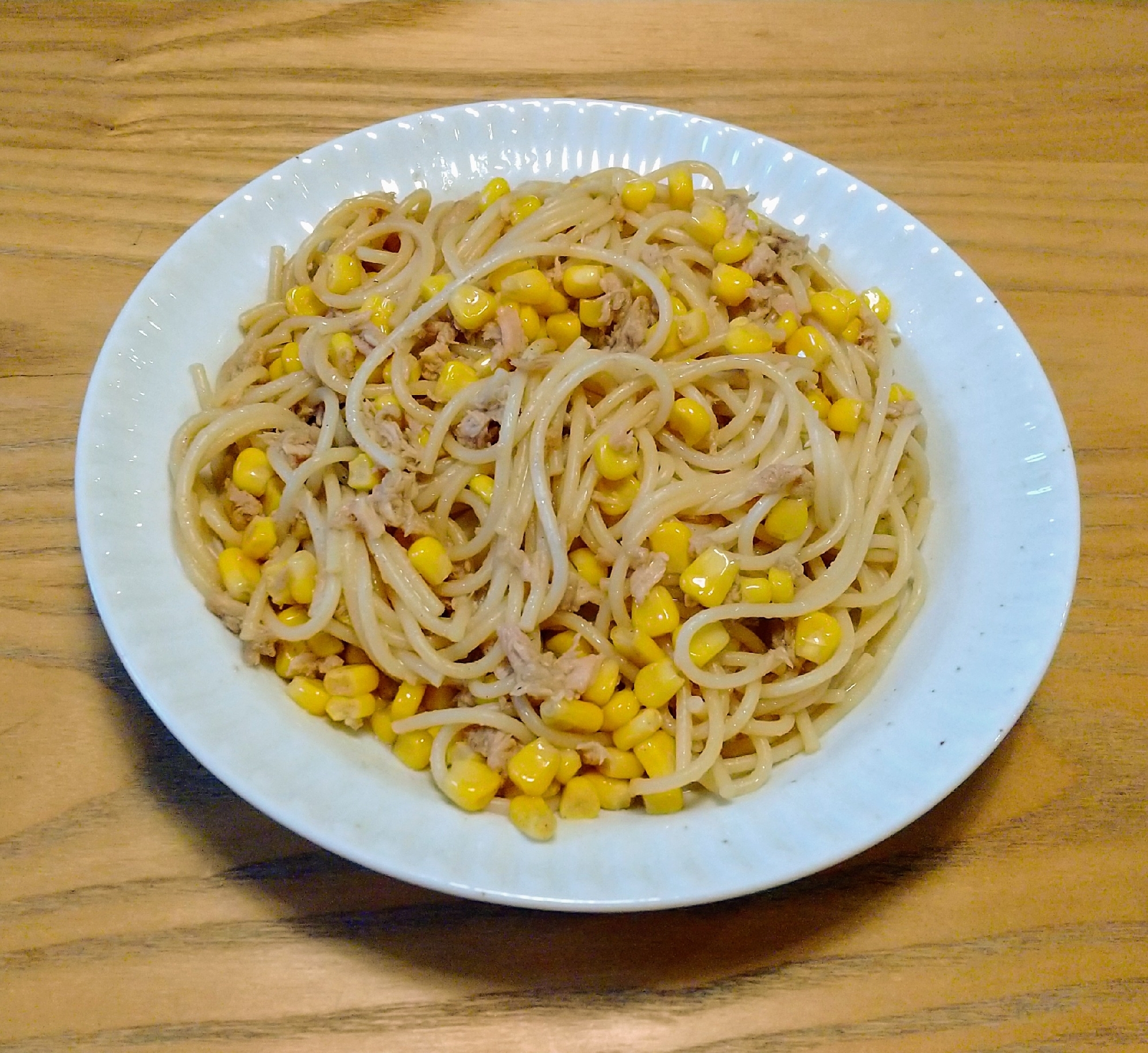 簡単！ツナコーンパスタ