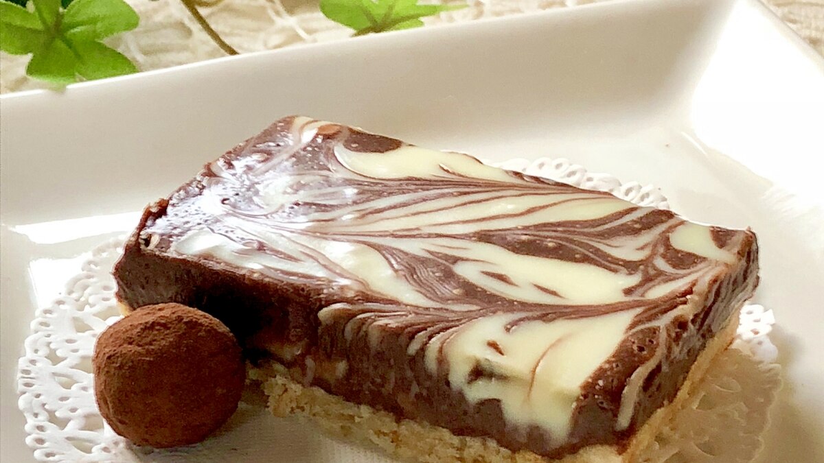 バレンタインに マーブル模様の生チョコタルト レシピ 作り方 By みさきらりんず 楽天レシピ バレンタインに マーブル模様の生チョコタルト レシピ 作り方 By みさきらりんず 楽天レシピ