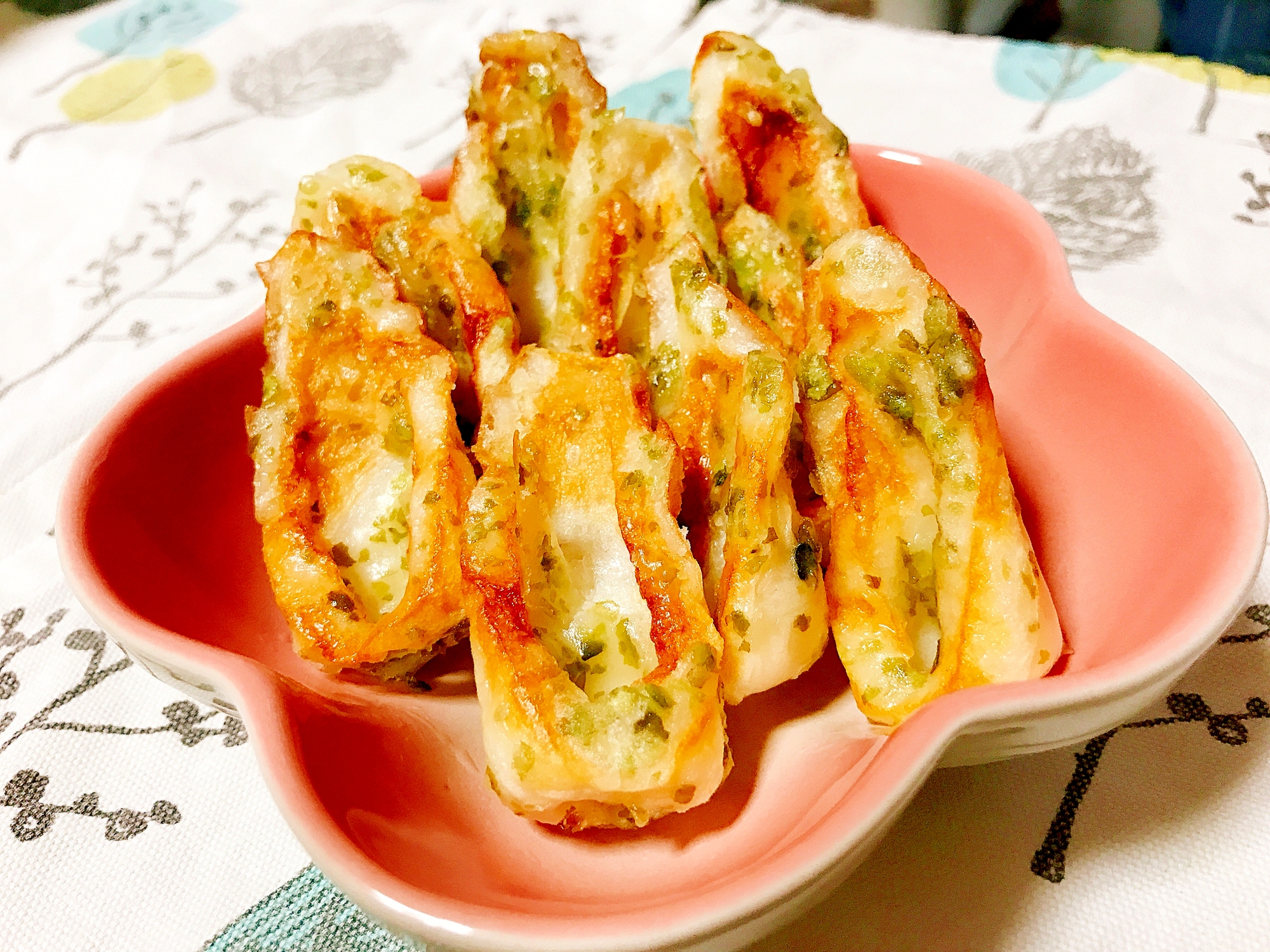 揚げない!竹輪の磯辺揚げ