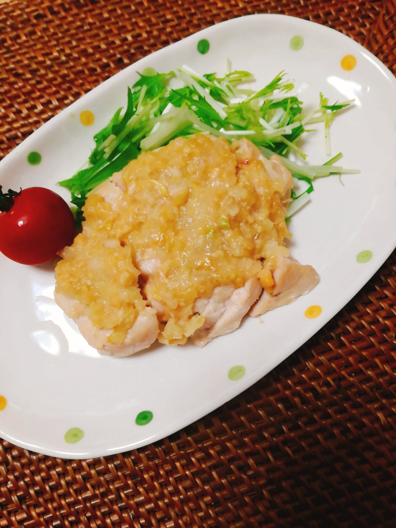 【主菜】鶏肉のねぎ味噌焼き＊管理栄養士レシピ
