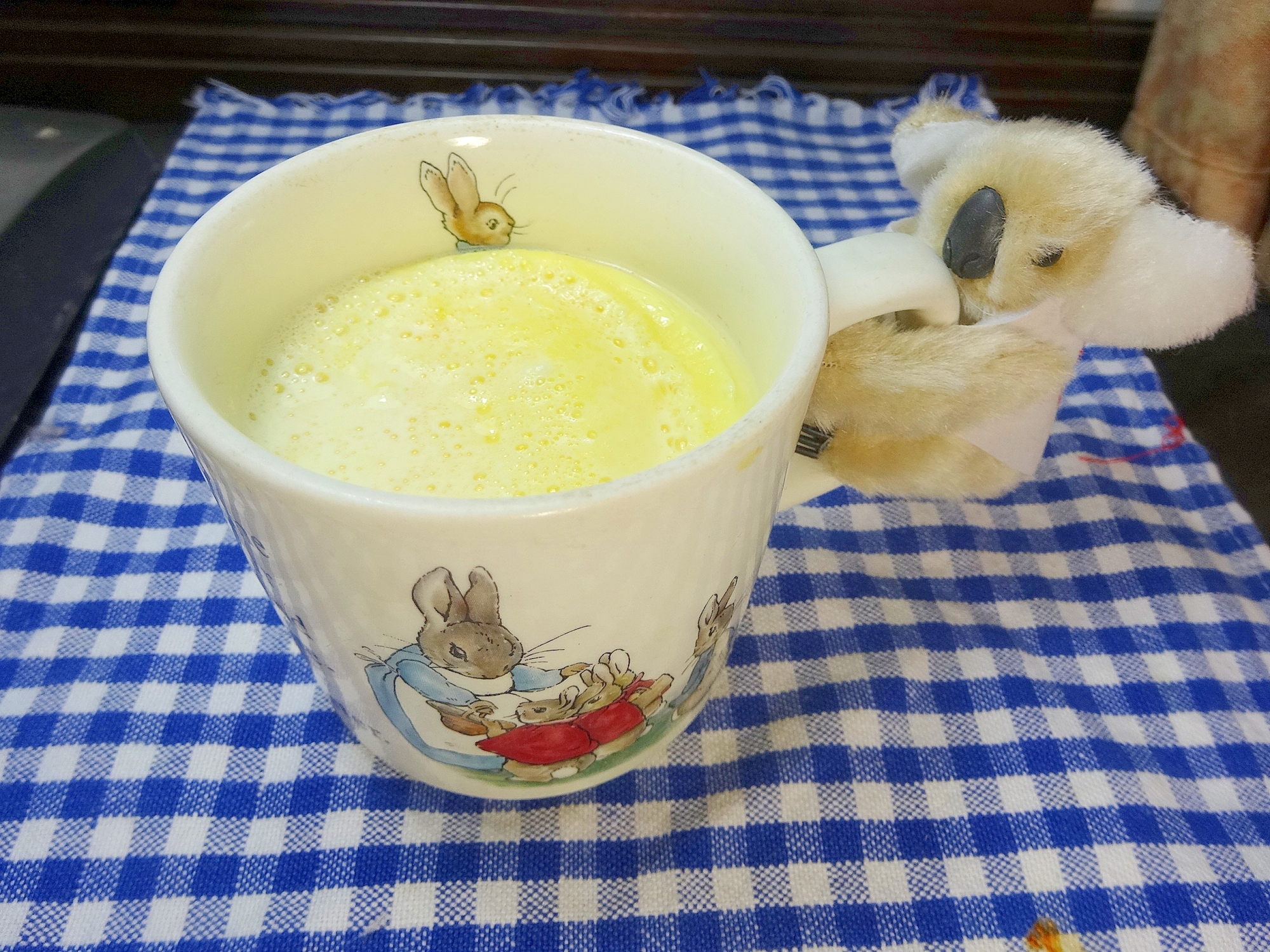 レンジ加熱2分でマグカッププリン♥