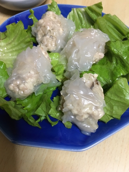 ライスペーパー焼売（小麦アレルギーでも）