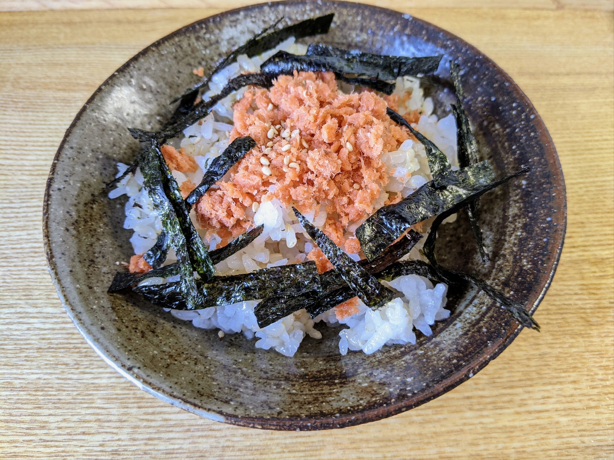 すぐ出来る“鮭フレーク丼”