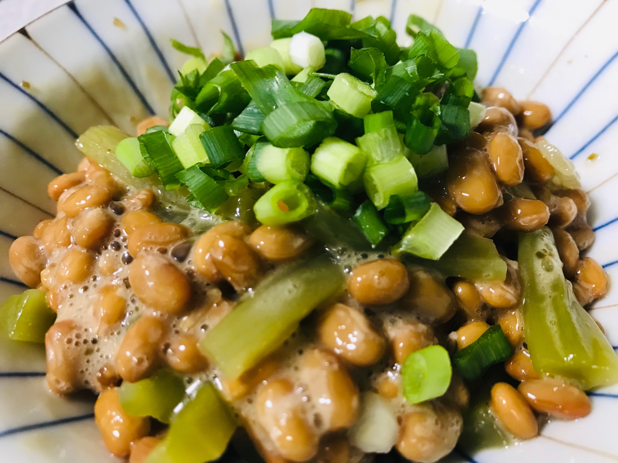 コリコリ食感♫山くらげの納豆和え