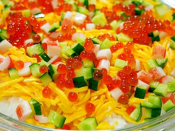 いくらちらし寿司 レシピ・作り方 by よっちごはん - 楽天レシピ