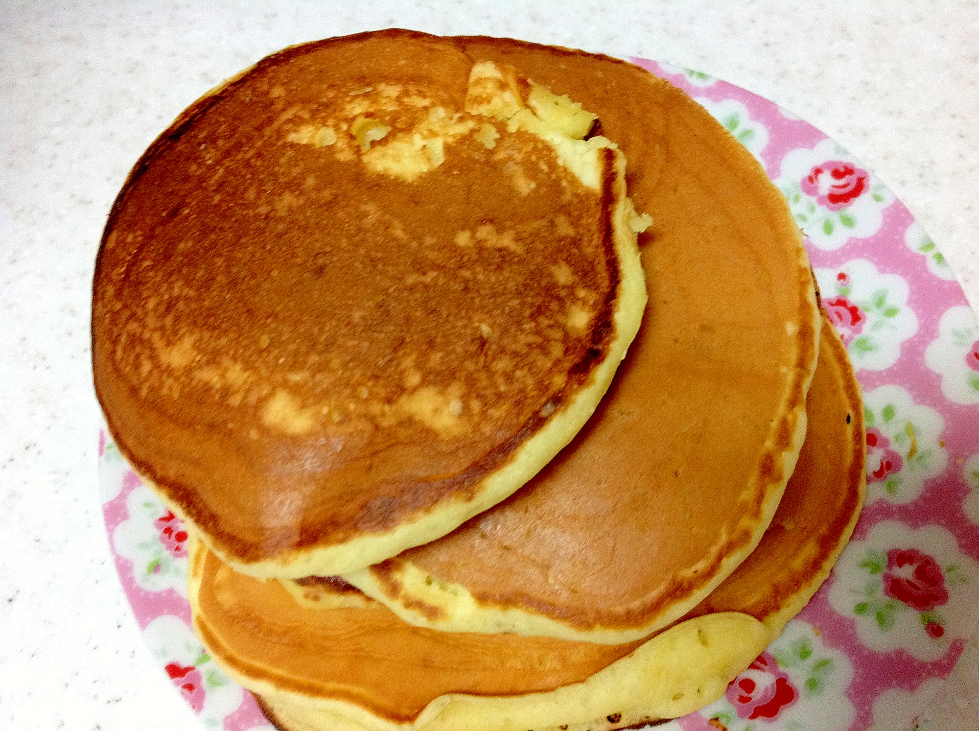 ヨーグルトでしっとり うっとりパンケーキ レシピ 作り方 By Mywayu 楽天レシピ