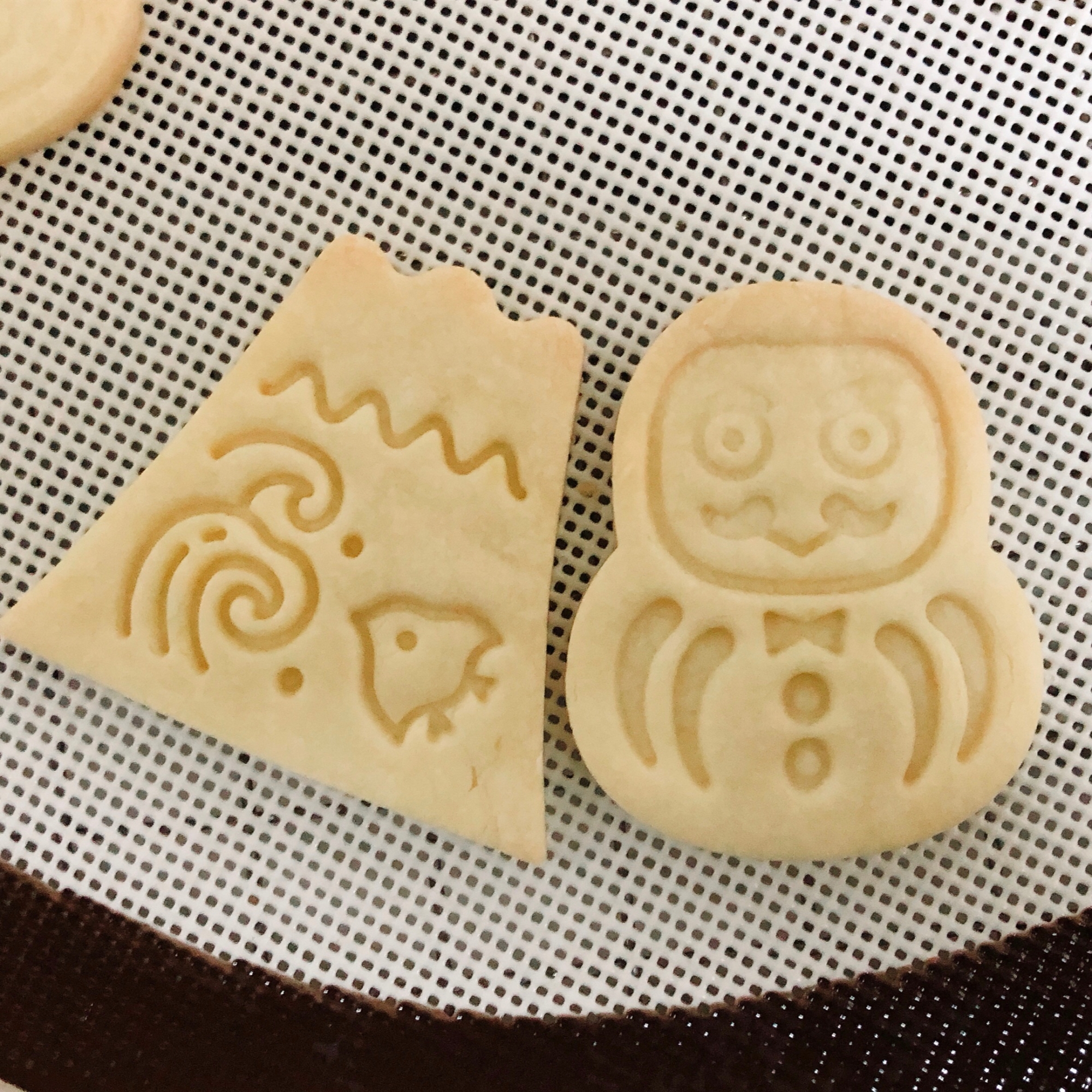 グルテンフリー!ココナッツオイル型抜き米粉クッキー