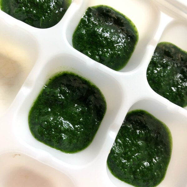 離乳食 5ヶ月 ほうれん草のペースト レシピ 作り方 By Akari 楽天レシピ 離乳食 5ヶ月 ほうれん草のペースト レシピ 作り方 By Akari 楽天レシピ