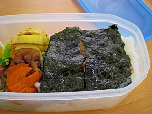 うちのお弁当☆困ったときの海苔弁