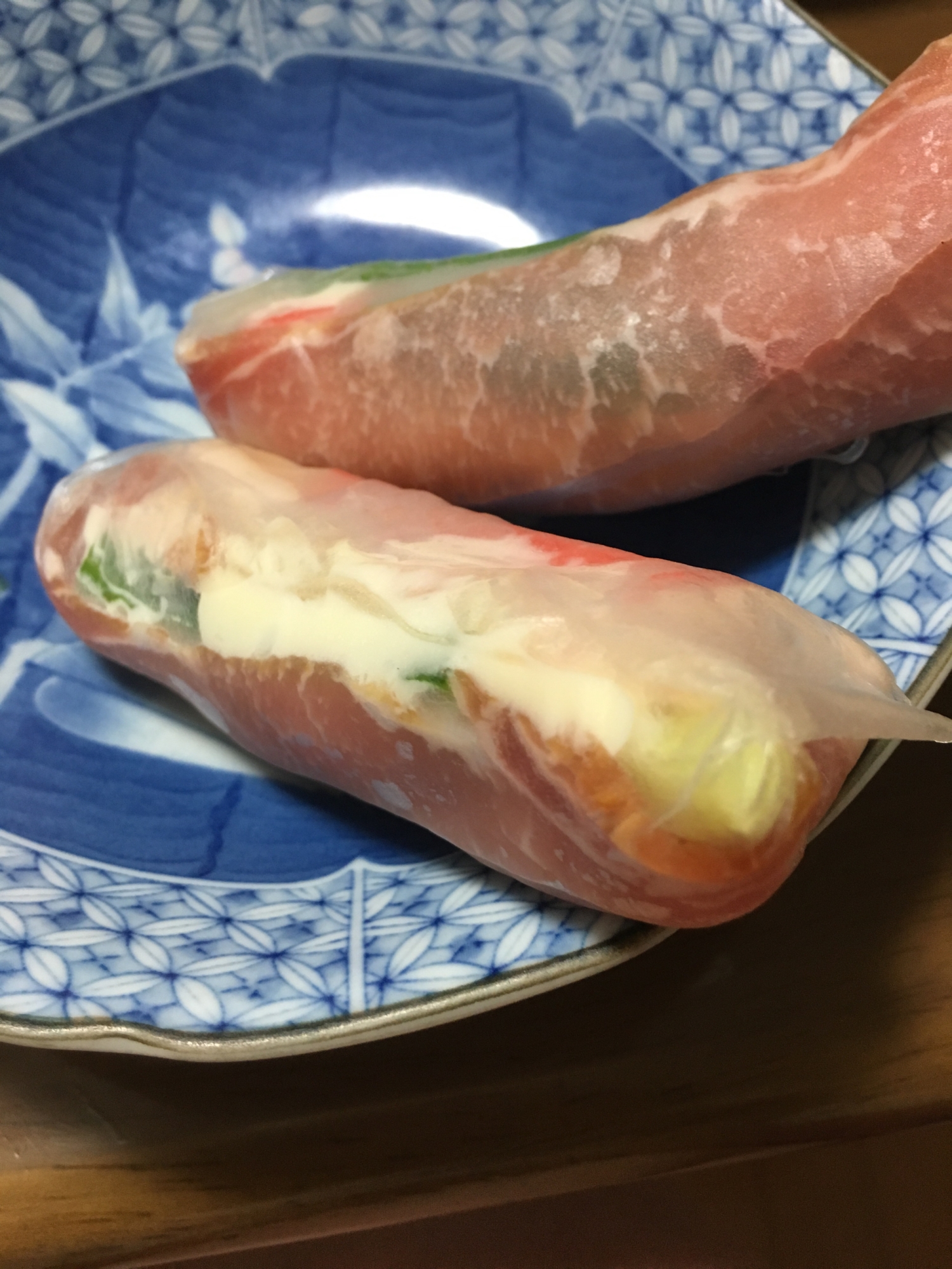 生春巻き 具材は好きにどうぞ