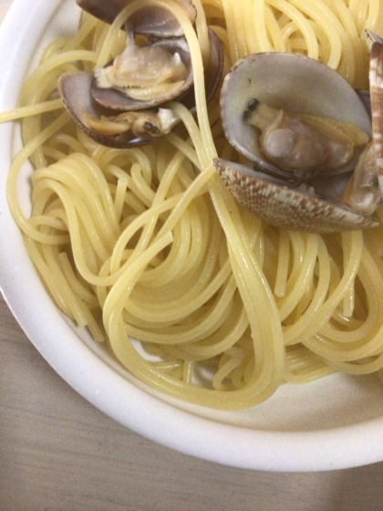 サバ缶ときのこのアヒージョパスタ