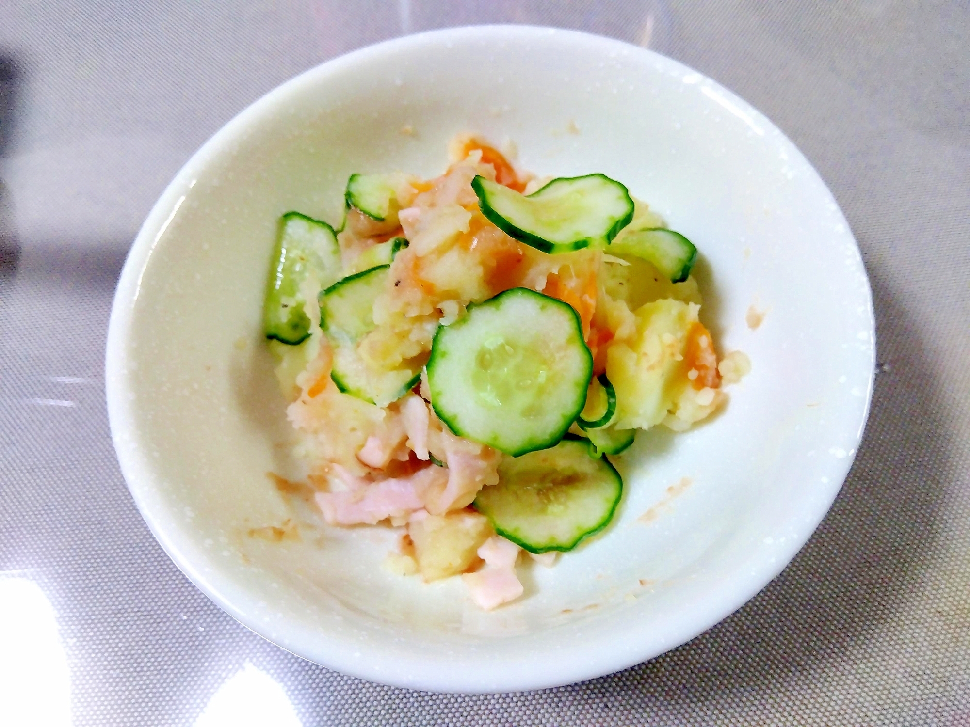 カレー風味のポテサラ＋＋