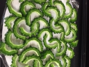 揚げないゴーヤチップス レシピ 作り方 By Yavoo 楽天レシピ